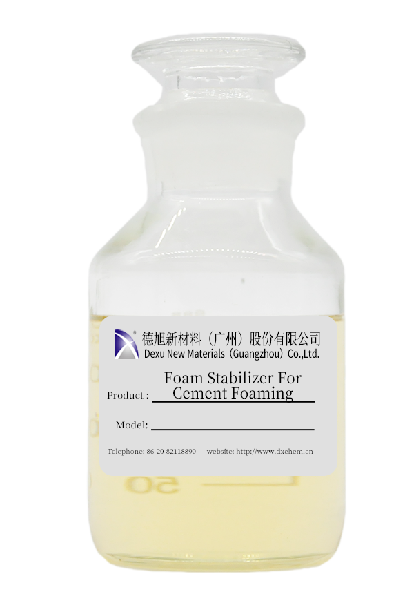 Foam Stabilizer For Cement Foaming